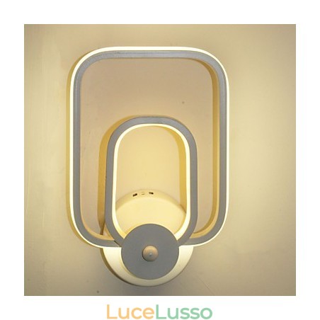 Lampada da parete in alluminio Lampada da parete decorativa moderna minimalista per balcone e scale Luci da comodino Lampada da parete in alluminio Lampada da parete decorativa moderna minimalista per balcone e scale Luci da comodino