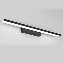 Lampada da specchio da 32 W di alta qualità, luci da bagno, materiali in alluminio e luci da parete in acrilico, illuminazione per il trucco