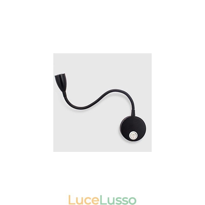 Caratteristica di verniciatura per applique da parete con luce ambientale