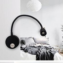 Caratteristica di verniciatura per applique da parete con luce ambientale