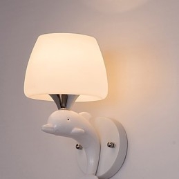 Applique da parete moderna e contemporanea in metallo con montaggio a filo e a soffitto, applique da parete