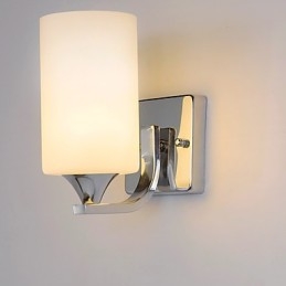 Applique da parete moderna e contemporanea in metallo con montaggio a filo e a soffitto, applique da parete