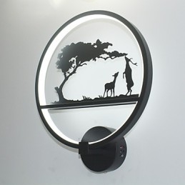 Lampada da parete in materiale di alluminio con illuminazione innovativa Lampada da parete moderna e semplice Illuminazione artistica per corridoio Illuminazione commerciale da comodino