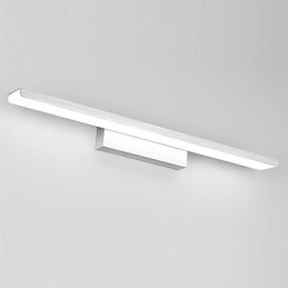 Lampada da specchio Luci da bagno Materiali in alluminio e luci da parete in acrilico Illuminazione per il trucco