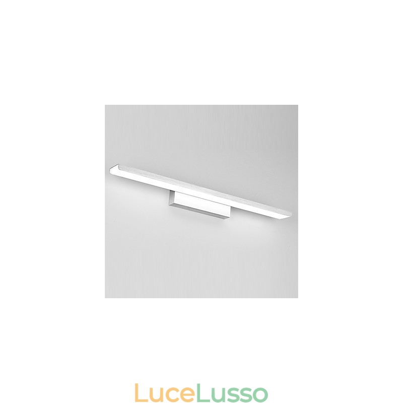 Lampada da specchio Luci da bagno Materiali in alluminio e luci da parete in acrilico Illuminazione per il trucco