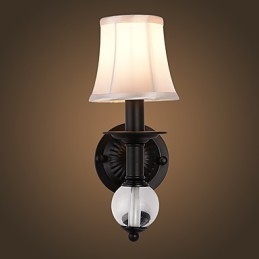 Applique da parete rustiche con luce ambientale, semplice e vintage, con pittura caratteristica