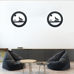 Lampada da parete per camera da letto, luci per scale, personalità creativa delle lampade da comodino minimaliste moderne