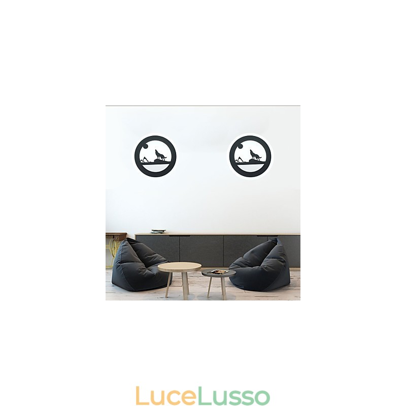 Lampada da parete per camera da letto, luci per scale, personalità creativa delle lampade da comodino minimaliste moderne