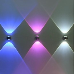 Applique da parete con luce ambientale multicolore in stile mini