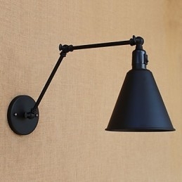 Caratteristica di verniciatura retrò del paese per le luci del braccio oscillante di protezione degli occhi in stile mini