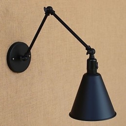 Caratteristica di verniciatura retrò del paese per le luci del braccio oscillante di protezione degli occhi in stile mini