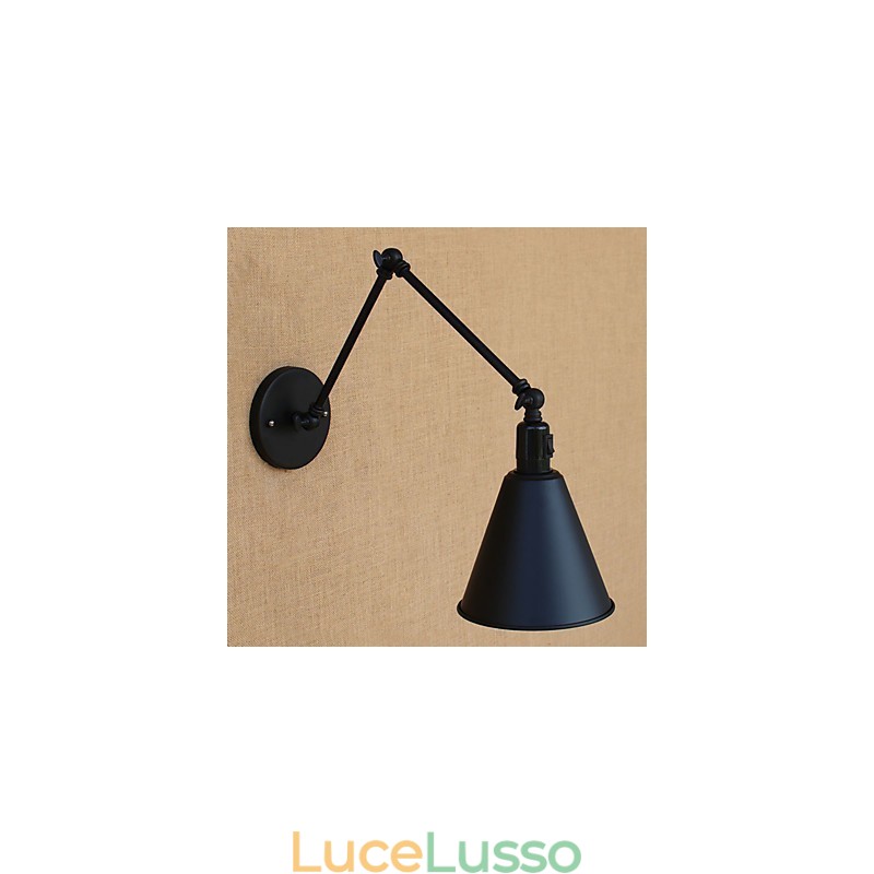 Caratteristica di verniciatura retrò del paese per le luci del braccio oscillante di protezione degli occhi in stile mini