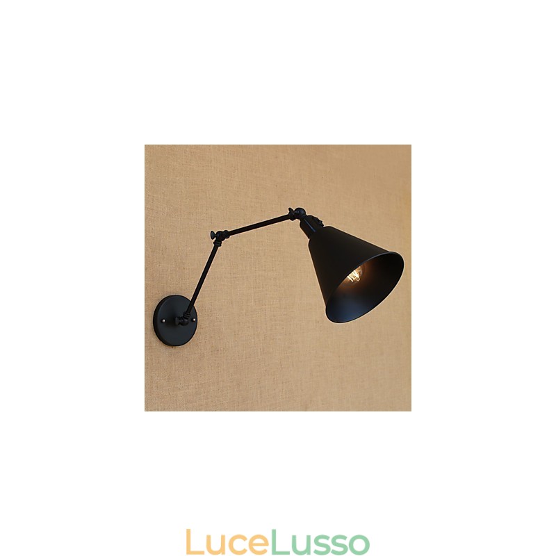 Caratteristica di verniciatura retrò del paese per le luci del braccio oscillante di protezione degli occhi in stile mini