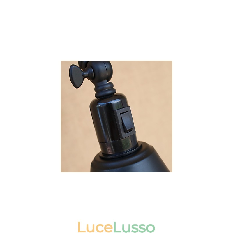 Caratteristica di verniciatura retrò del paese per le luci del braccio oscillante di protezione degli occhi in stile mini