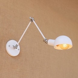 Caratteristica di verniciatura vintage per braccio oscillante in stile mini Protezione degli occhi Luce ambientale Braccio oscillante Luci da parete
