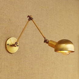 Caratteristica di verniciatura vintage per braccio oscillante in stile mini Protezione degli occhi Luce ambientale Braccio oscillante Luci da parete