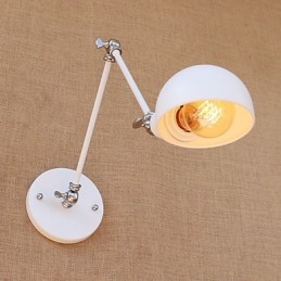 Caratteristica di verniciatura vintage per braccio oscillante in stile mini Protezione degli occhi Luce ambientale Braccio oscillante Luci da parete