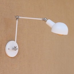 Caratteristica di verniciatura vintage per braccio oscillante in stile mini Protezione degli occhi Luce ambientale Braccio oscillante Luci da parete