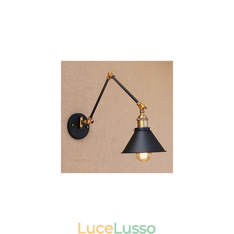 Funzione Vintage Country Galvanized per Mini Style Swing Arm Protezione degli occhi Downlight Luci per braccio oscillante
