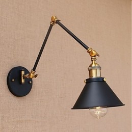 Funzione Vintage Country Galvanized per Mini Style Swing Arm Protezione degli occhi Downlight Luci per braccio oscillante
