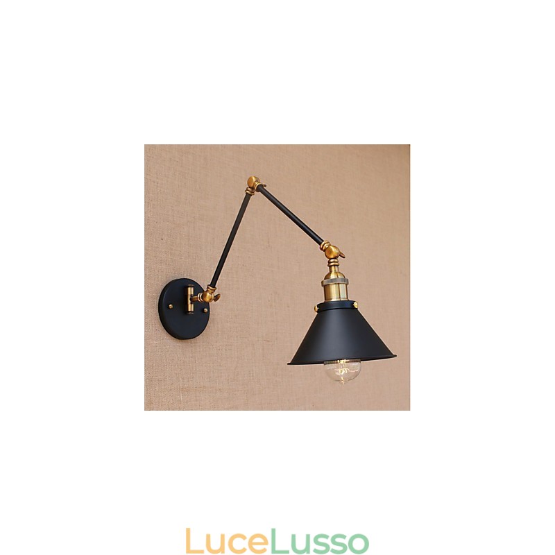 Funzione Vintage Country Galvanized per Mini Style Swing Arm Protezione degli occhi Downlight Luci per braccio oscillante