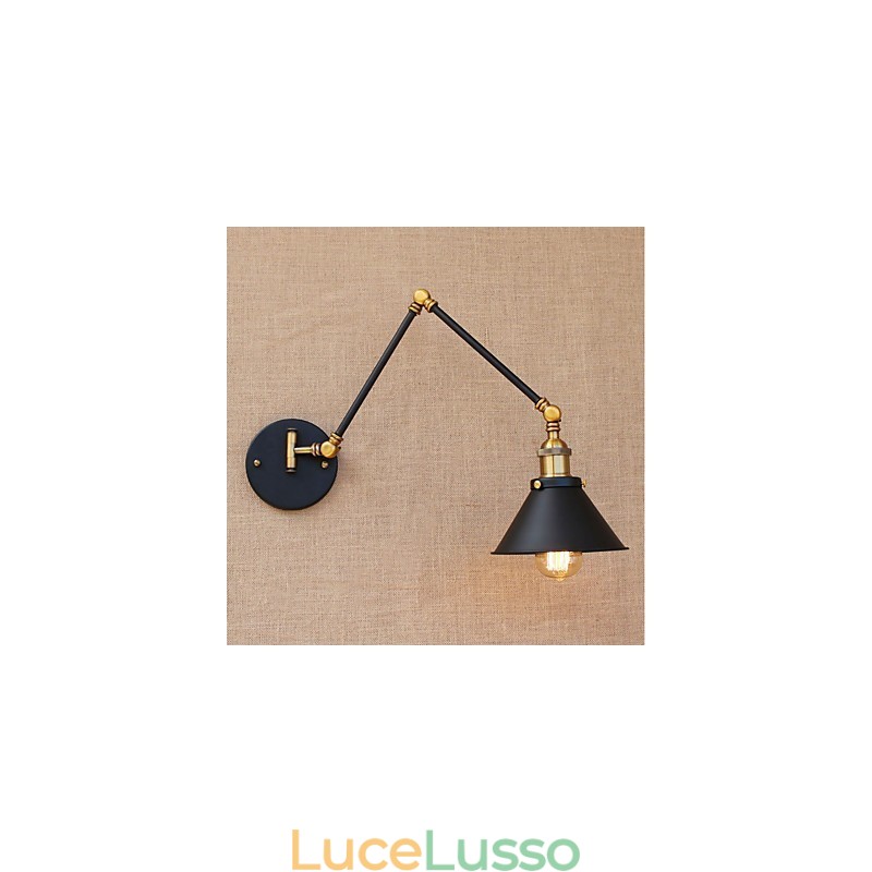 Funzione Vintage Country Galvanized per Mini Style Swing Arm Protezione degli occhi Downlight Luci per braccio oscillante