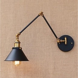 Funzione Vintage Country Galvanized per Mini Style Swing Arm Protezione degli occhi Downlight Luci per braccio oscillante