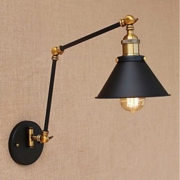 Funzione Vintage Country Galvanized per Mini Style Swing Arm Protezione degli occhi Downlight Luci per braccio oscillante