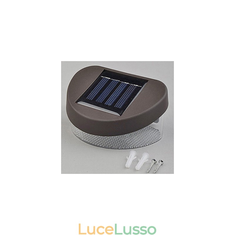 Luce solare bianca Luce da parete per percorso Paesaggio Montaggio Giardino Recinzione Luce