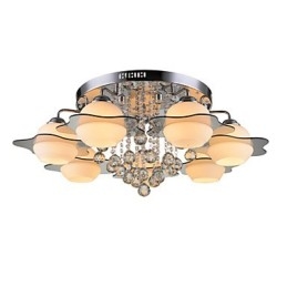 Telecomando 7 luci con luce da soffitto moderna blu rossa da montare a filo