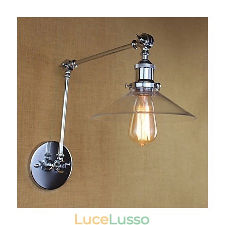 Caratteristica Vintage Country Retro Electroplate per Mini Style Swing Arm Luce Ambientale Swing Caratteristica Vintage Country Retro Electroplate per Mini Style Swing Arm Luce Ambientale Swing