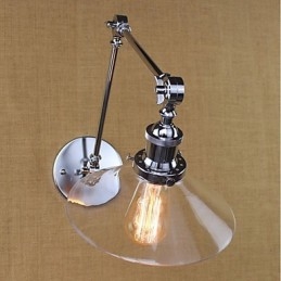 Caratteristica Vintage Country Retro Electroplate per Mini Style Swing Arm Luce Ambientale Swing
