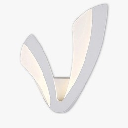 Applique da parete con luce ambientale moderna e contemporanea integrata per mini applique da parete