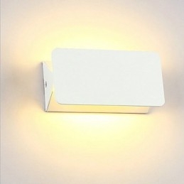 Lampada da parete moderna regolabile in alluminio per camera da letto, sala da pranzo, soggiorno, illuminazione interna, lampada da parete