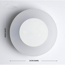 Applique da parete moderne e contemporanee integrate per luce ambientale
