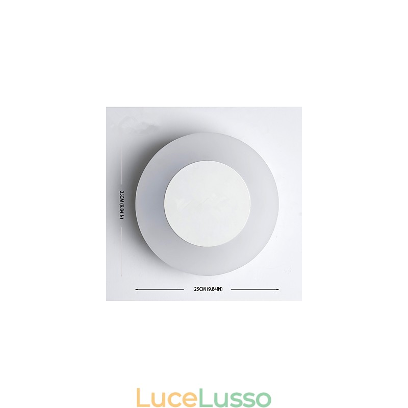 Applique da parete moderne e contemporanee integrate per luce ambientale