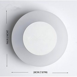 Applique da parete moderne e contemporanee integrate per luce ambientale