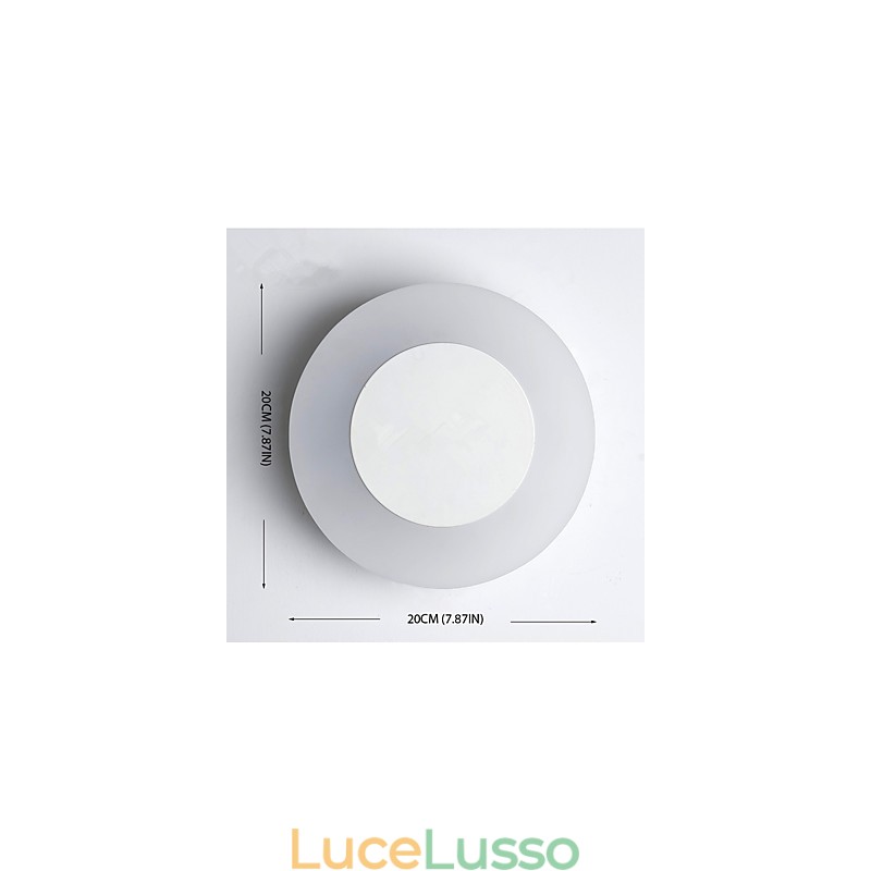 Applique da parete moderne e contemporanee integrate per luce ambientale