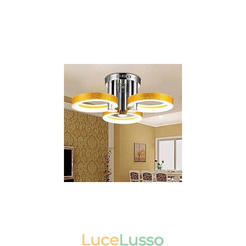 Lampadario moderno contemporaneo tradizionale classico in metallo cromato