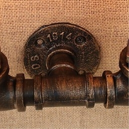Lampada da parete decorativa piccola con tubo dell'acqua semplice Nostalgia