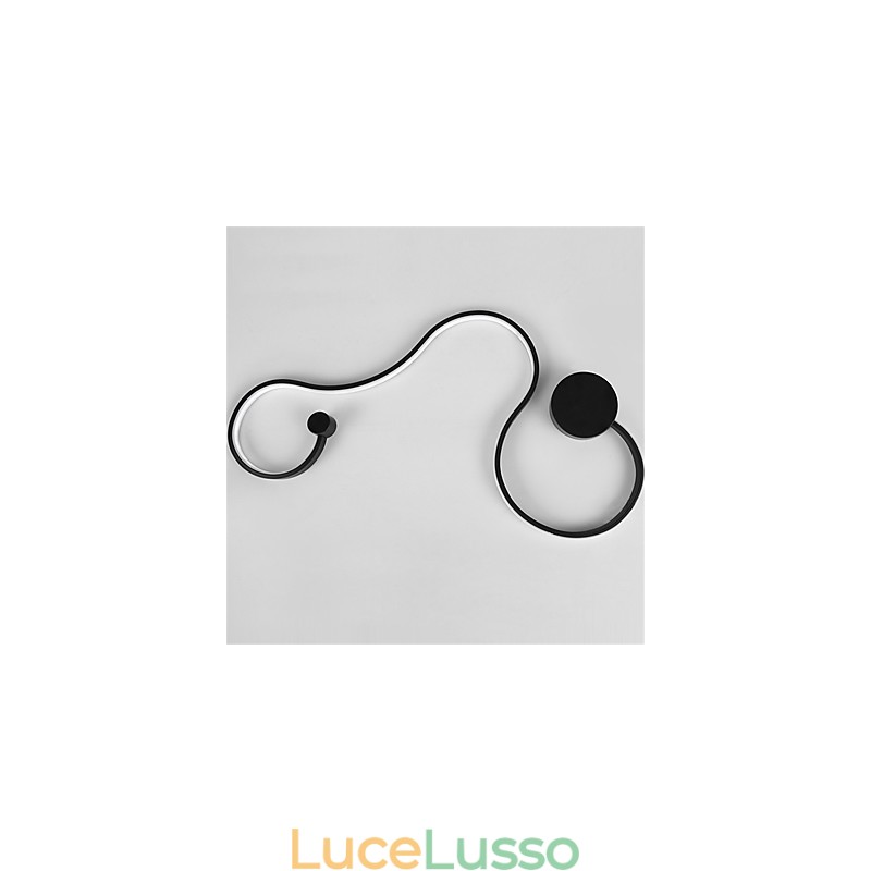 Moderne luci da parete creative in metallo soggiorno corridoio camera da letto camere d'albergo comodino decorazione illuminazione