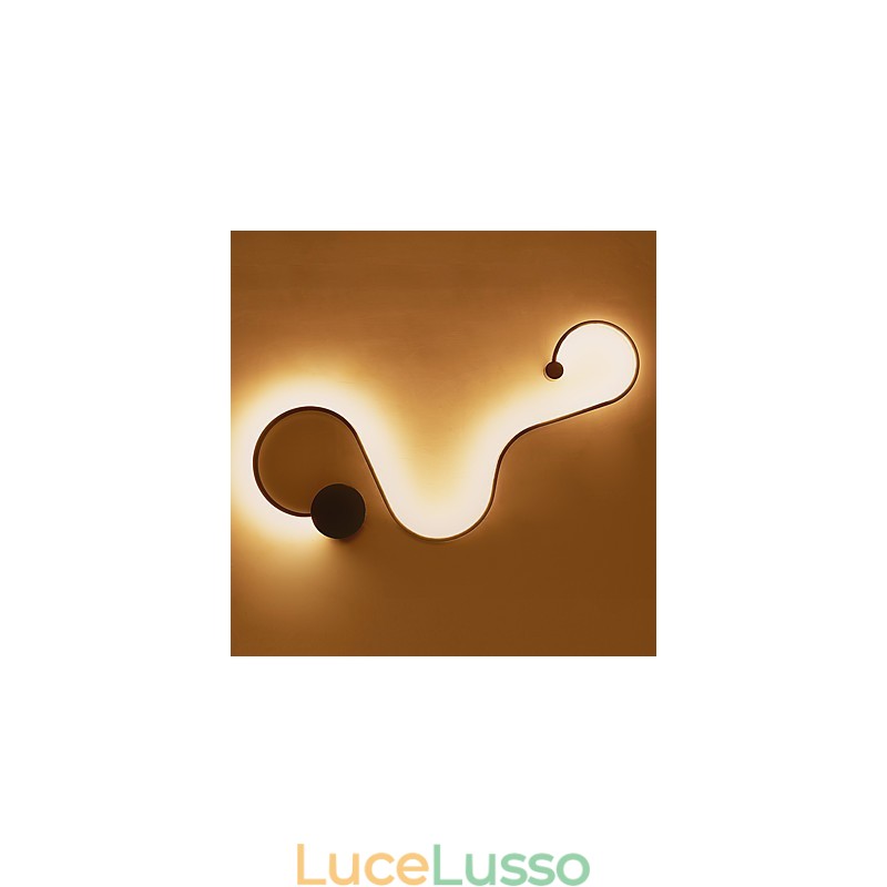 Moderne luci da parete creative in metallo soggiorno corridoio camera da letto camere d'albergo comodino decorazione illuminazione