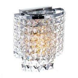 Moderna caratteristica contemporanea galvanizzata per applique da parete in cristallo downlight