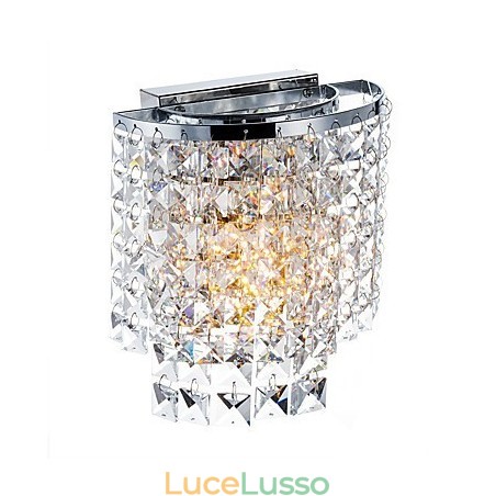 Moderna caratteristica contemporanea galvanizzata per applique da parete in cristallo downlight Moderna caratteristica contemporanea galvanizzata per applique da parete in cristallo downlight