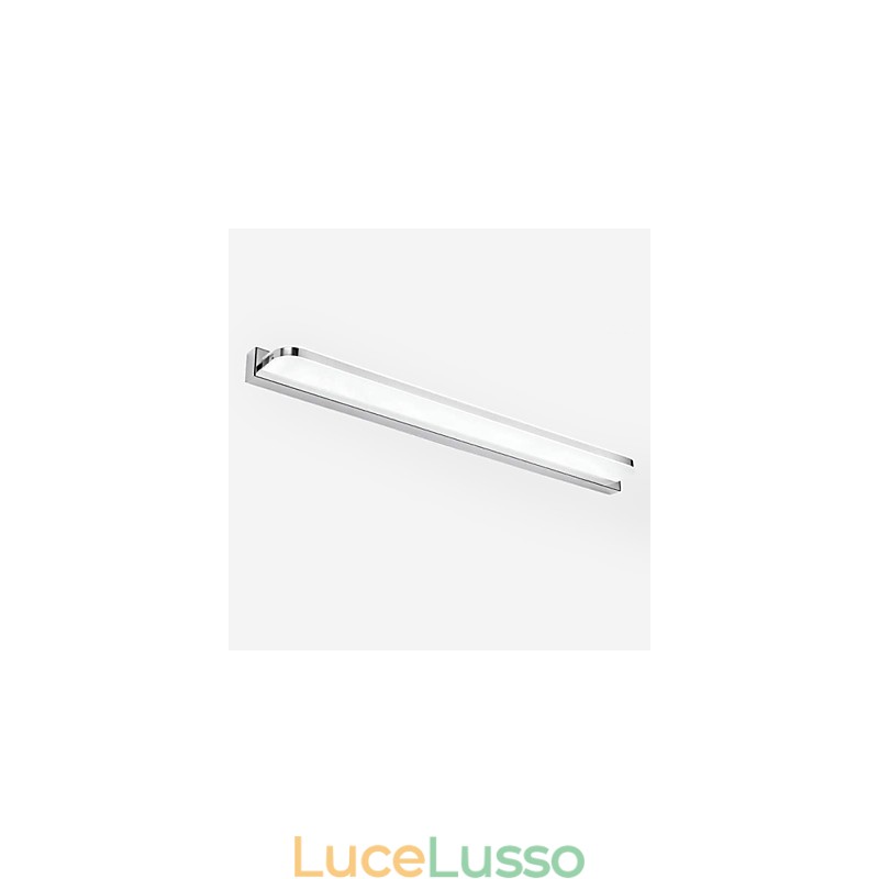 Illuminazione per bagno in stile mini, moderna e contemporanea, in metallo