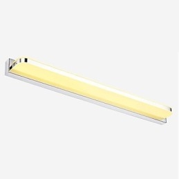 Illuminazione per bagno in stile mini, moderna e contemporanea, in metallo