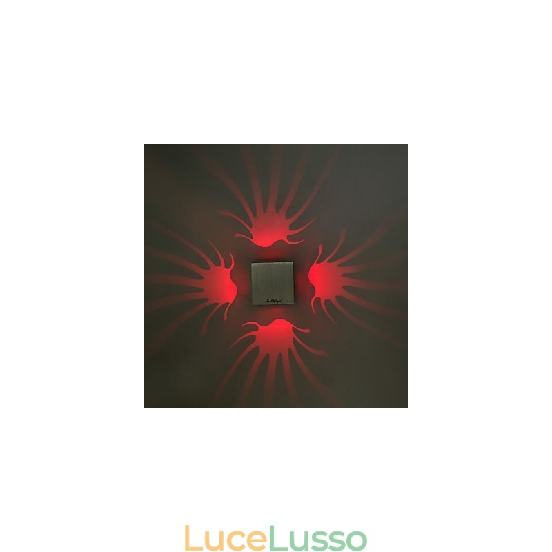 Applique da parete moderne e contemporanee con funzione elettrolitica per luce ambientale Applique da pareteV