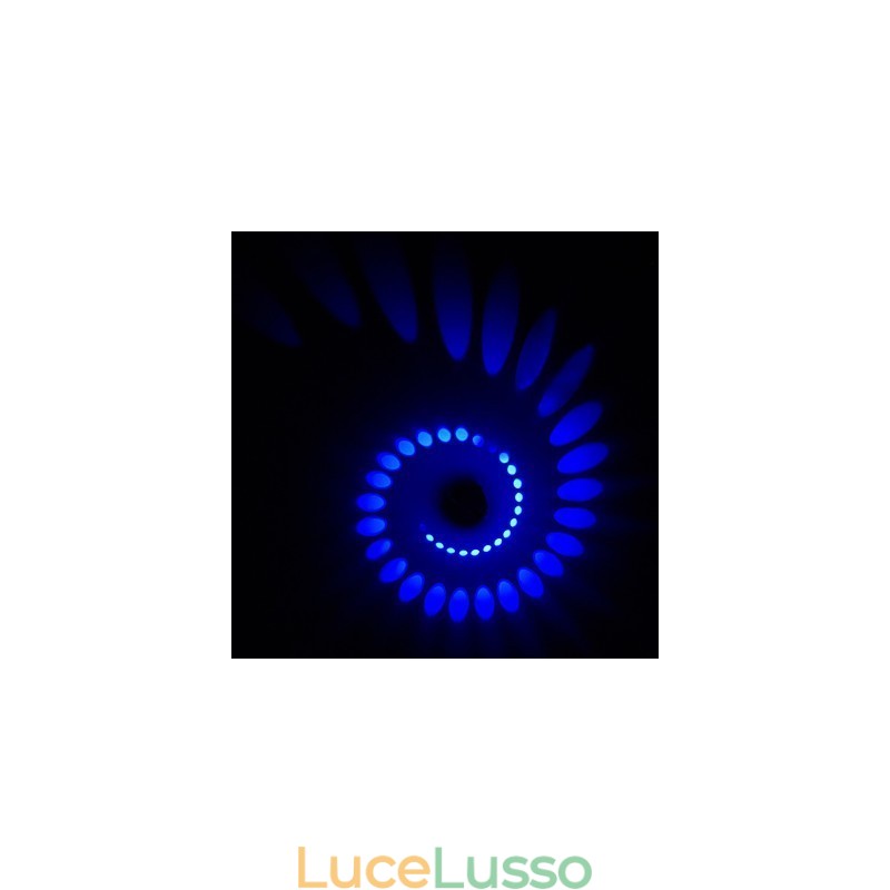 Moderno contemporaneo elettroplaccato caratteristica per luce ambientale montaggio a filo pareteV