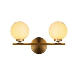 Lampada da parete moderna contemporanea in bronzo caratteristica per mini stile applique da parete uplight applique da parete