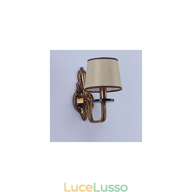 Tradizionale classico elettroplaccato caratteristica per la protezione degli occhi applique da parete downlight applique da parete
